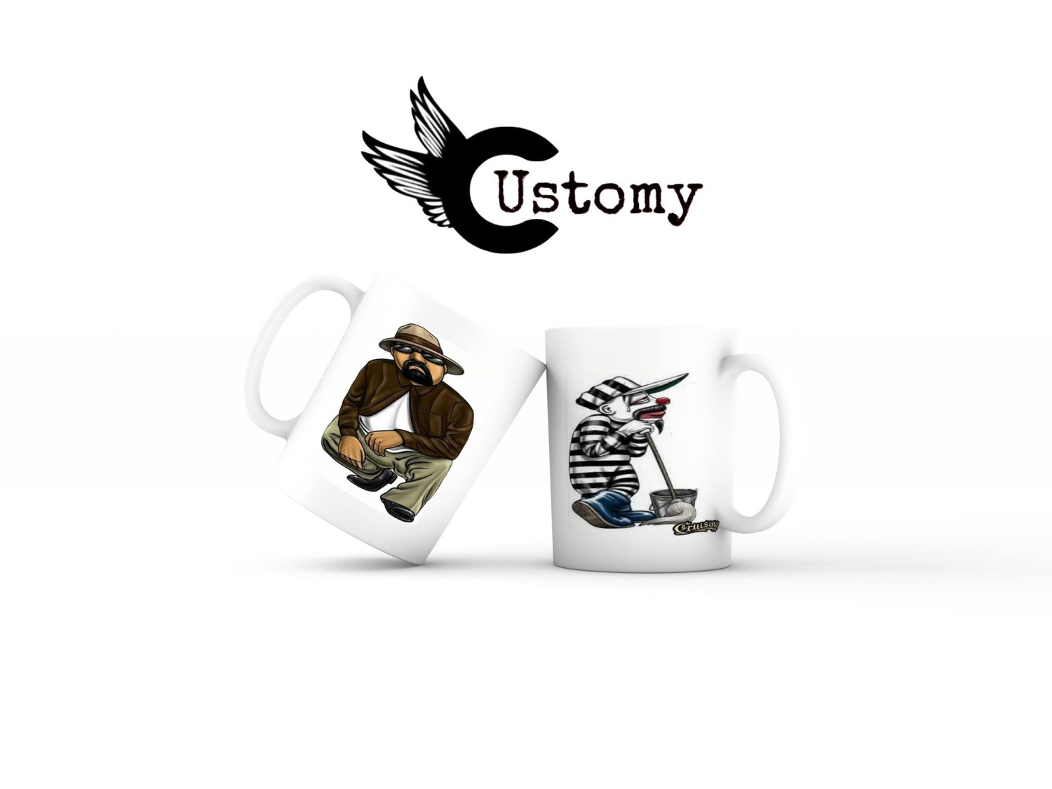 Customize Ceramic mug with your name, logo & image
