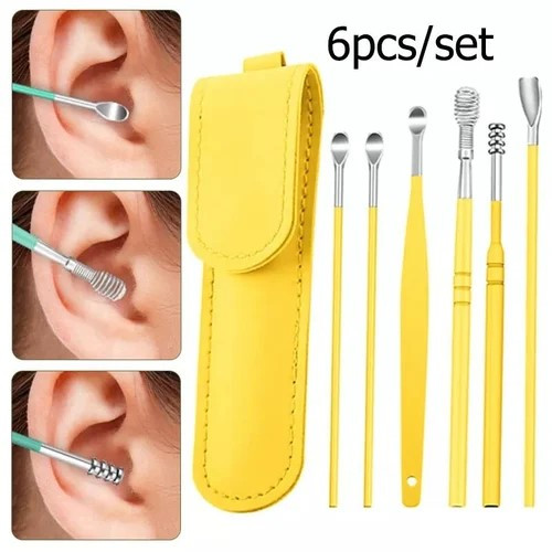 Ear cleaner 6 pcs Kit কান পরিষ্কার করার যন্ত্র