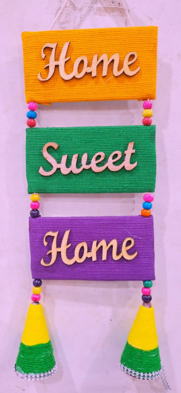 Handicraft wall hanging  material 13 inches long