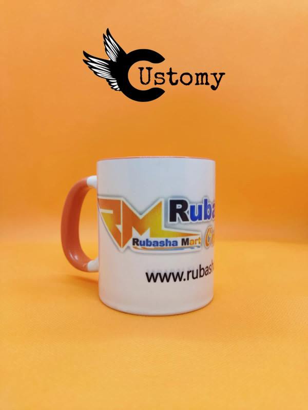 Customize Ceramic mug with your name, logo & image